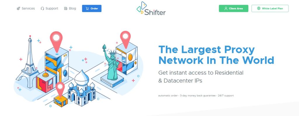 Shifter Rotating Residential Proxies