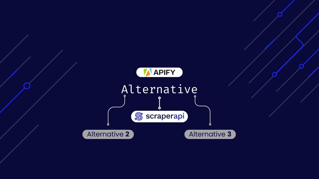 Discover the top alternatives to Apify for web scraping