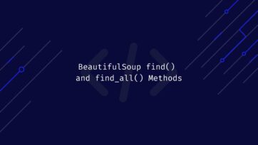 Tutorial on BeautifulSoup find and find_all methods