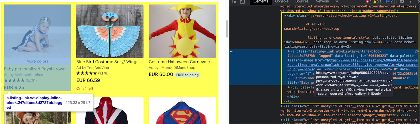 Finding CSS Properties to Target