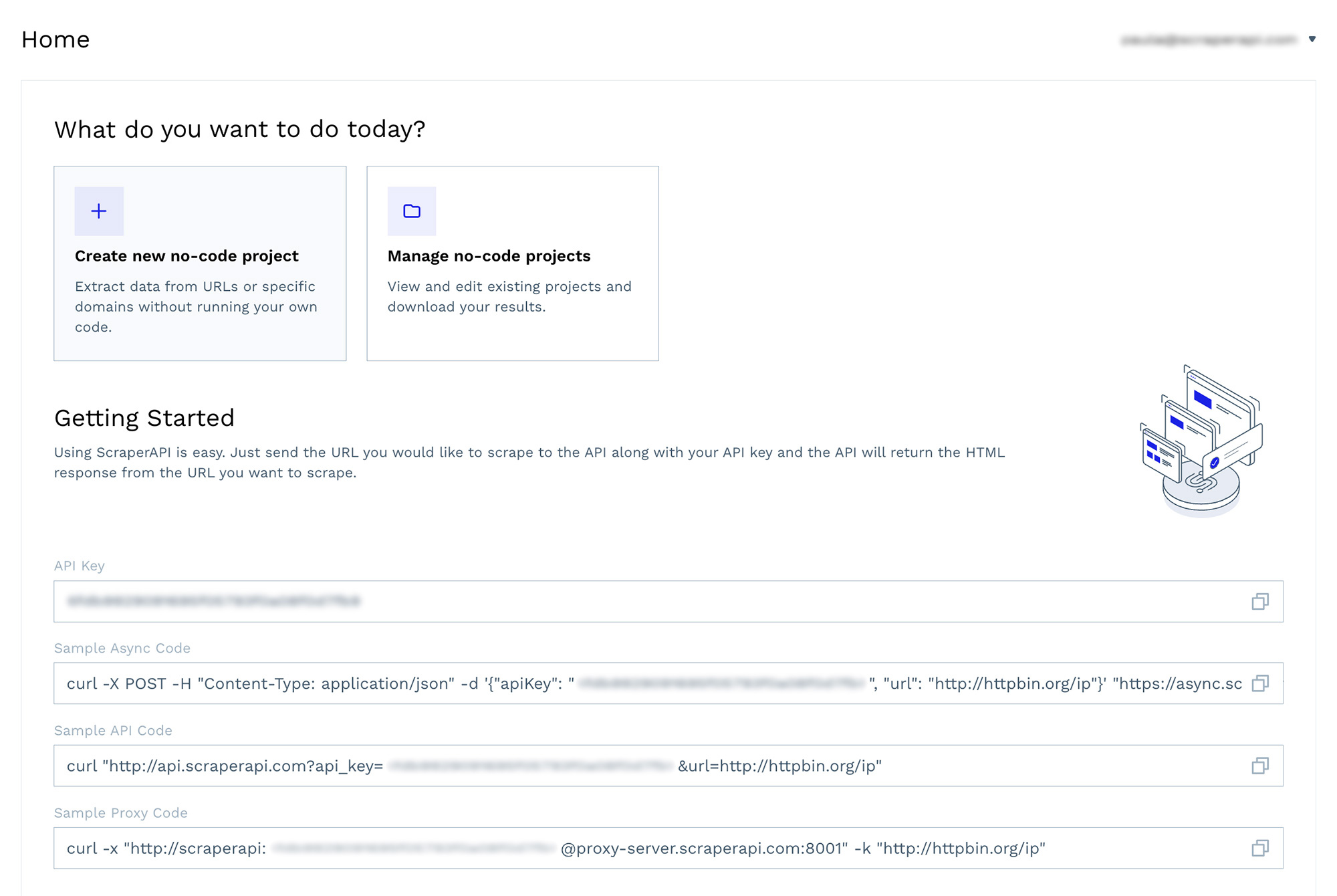 ScraperAPI - Create Your Account