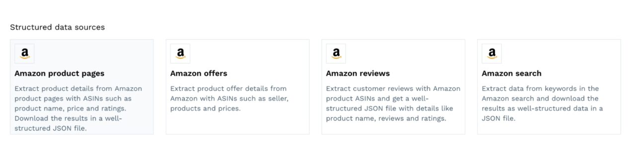 DataPipeline's Amazon endpoints