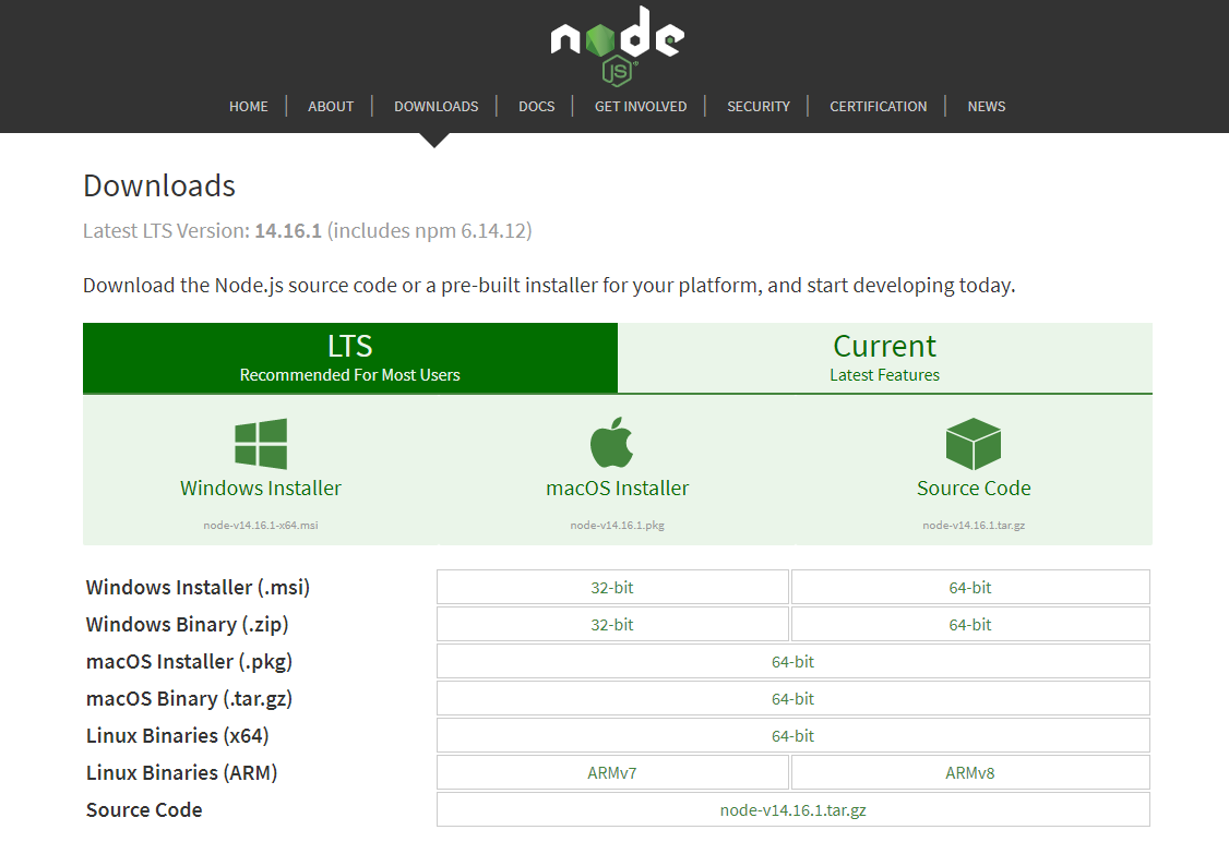 Scrape website using JavaScript and Node.js