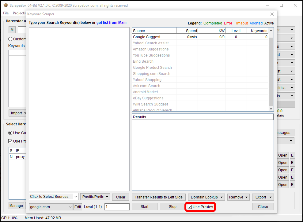 Scrapebox Integration - ScraperAPI