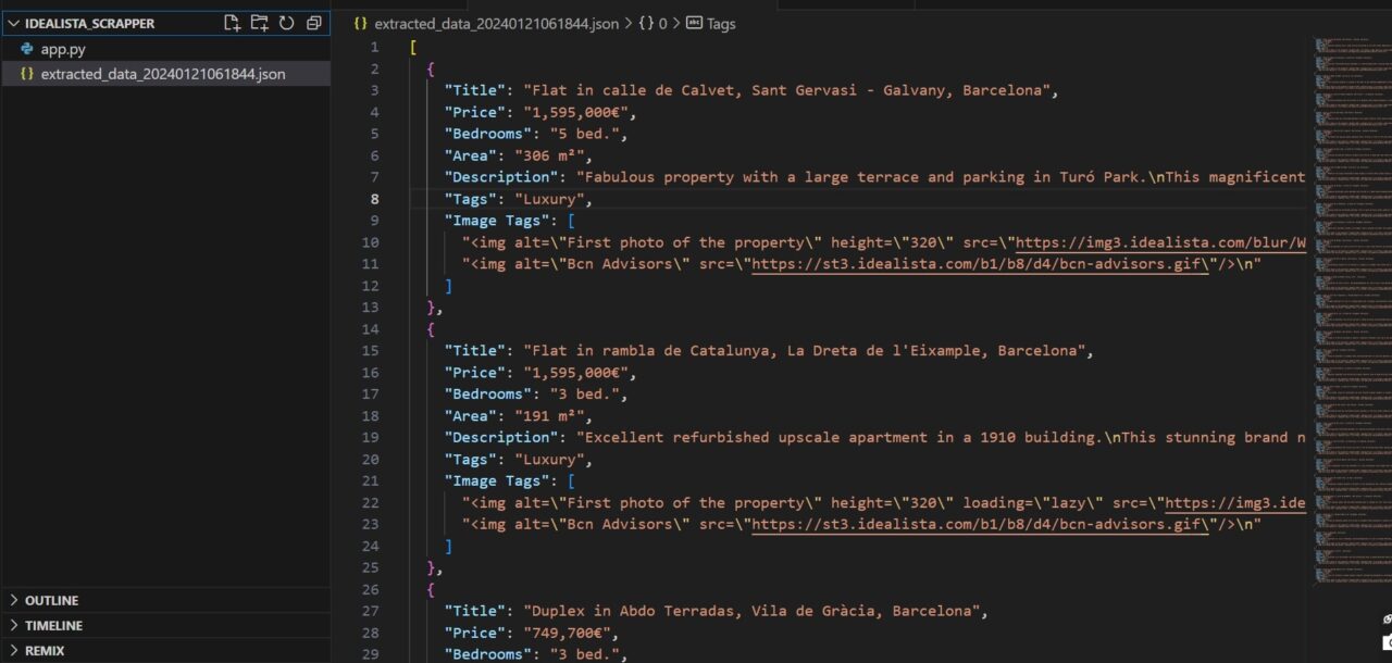 Scraping Properties on idealista.com