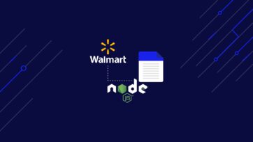 Tutorial on scraping Walmart product data with Node JS