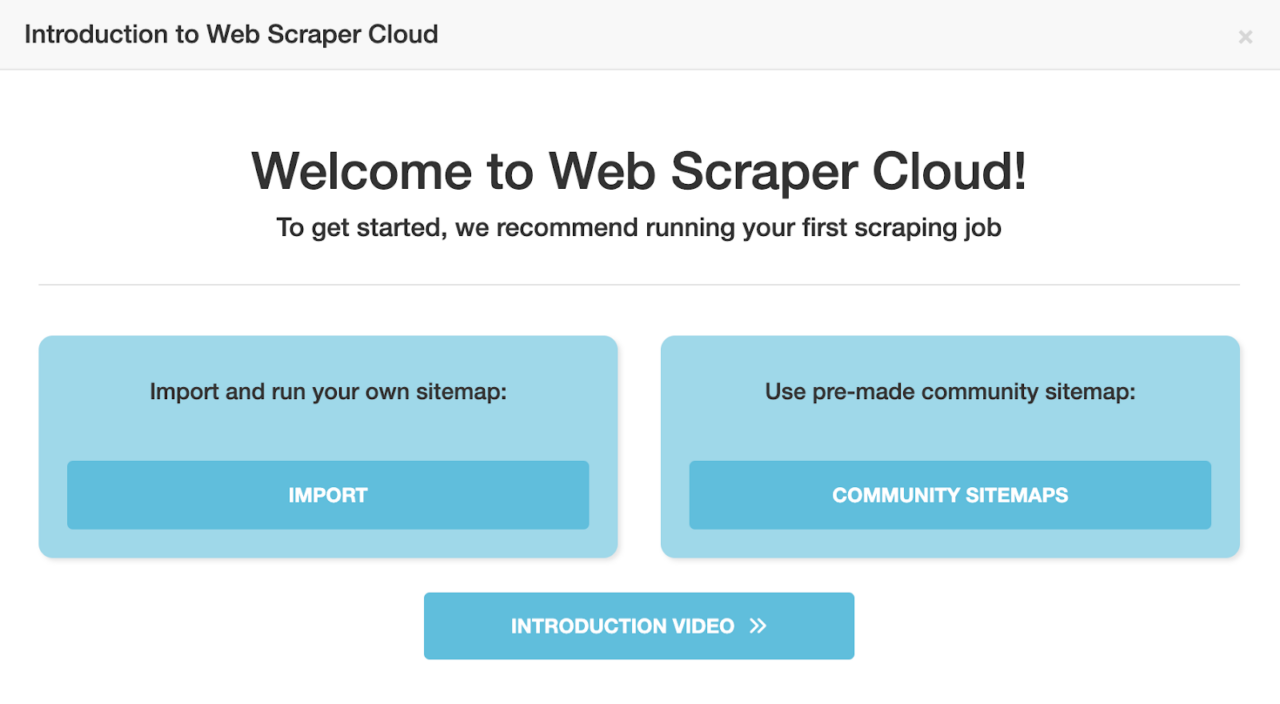 WebScraper.io paid plans
